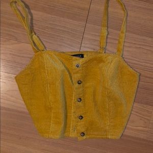 Corduroy top
